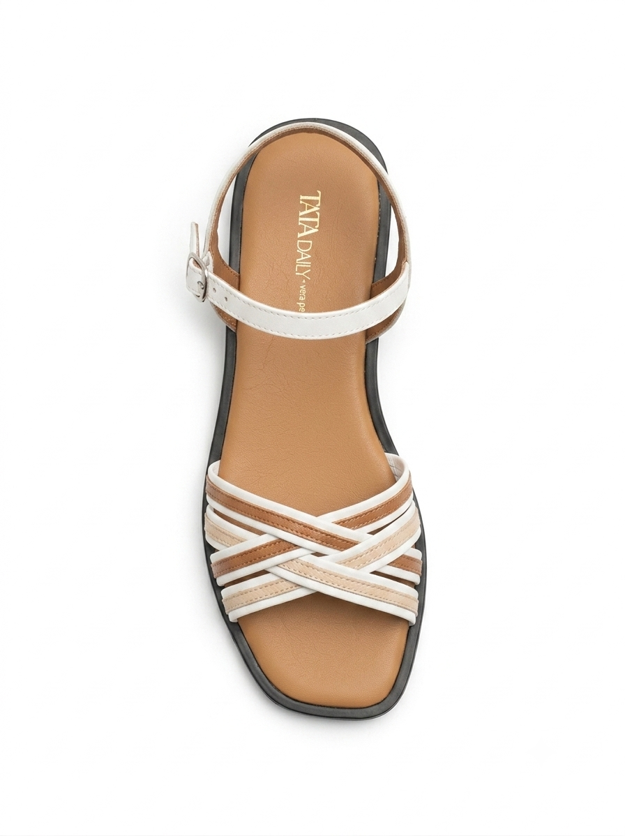 Sandales en cuir véritable - Tata Daily